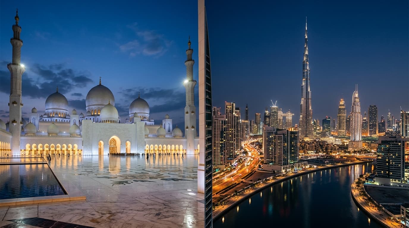 Living in Abu Dhabi vs Dubai: An Honest Comparison for Expats thumbnail