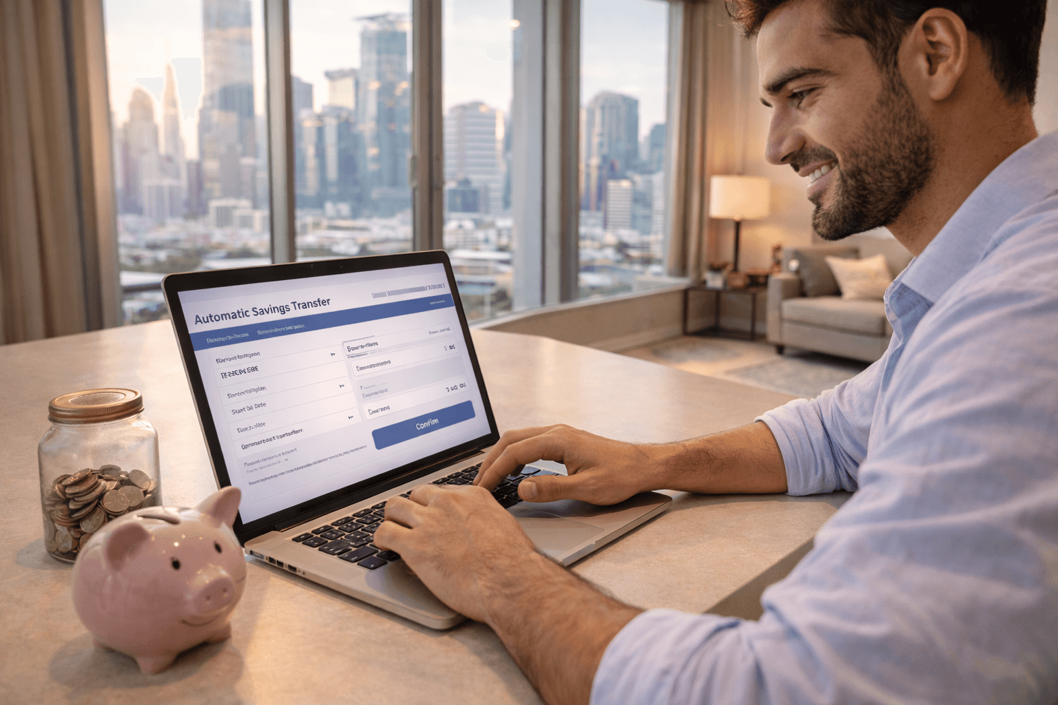 Step 4: Transfer Savings Before You See What's Left illustration